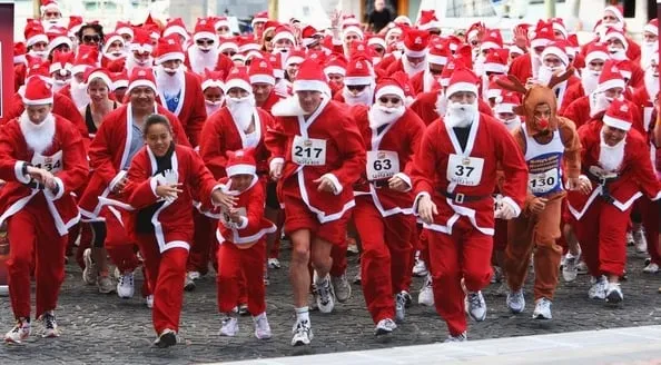 kerstmannenloop