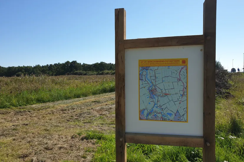 nieuw frame op nieuwe locatie met duiding werkzaamheden 2