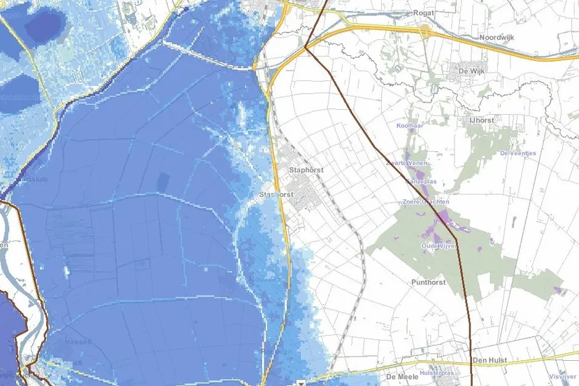 ruimtelijkeplannen overstromingdiepte staphorst e1430472563347