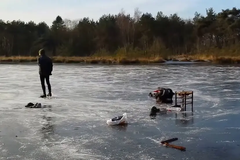 schaatsen zwarteveentje rensjevos