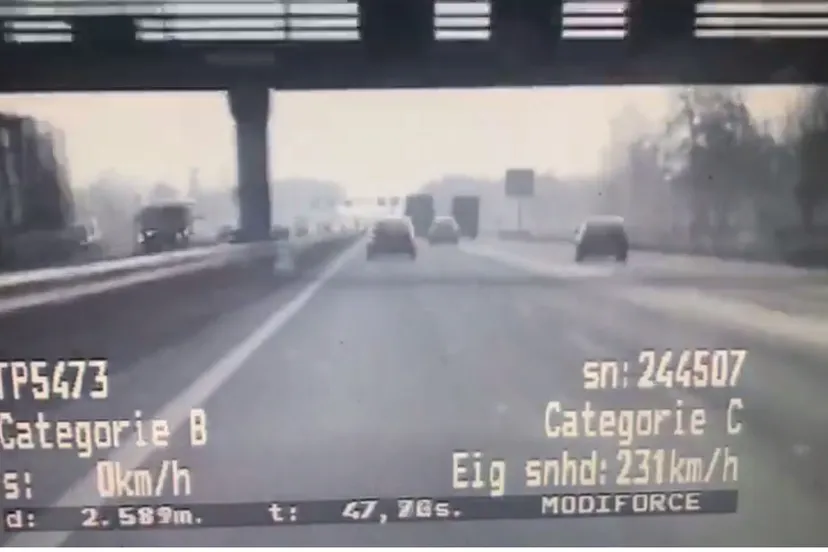 snelheid snelweg politie