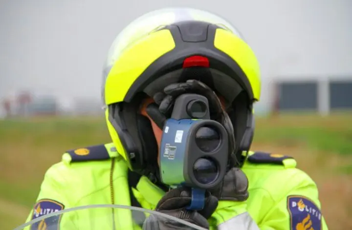 snelheidscontrole politie