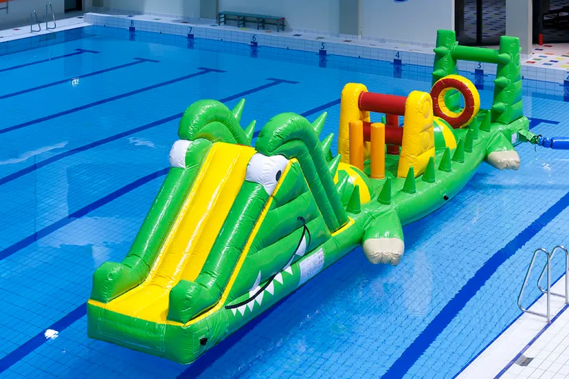 stormbaan voor zwembad staphorst