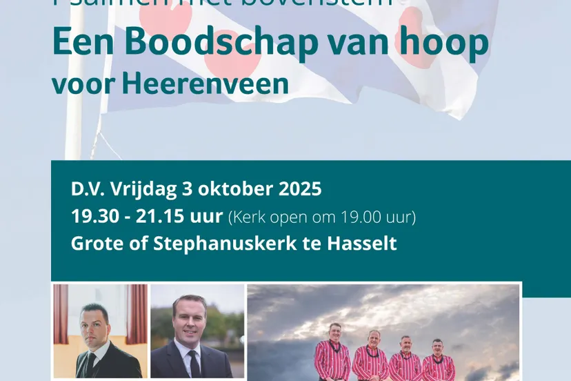 Poster Psalmzangavond SEH