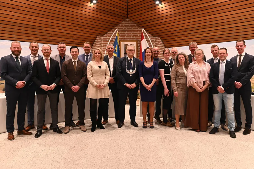 Nieuwe gemeenteraad Staphorst