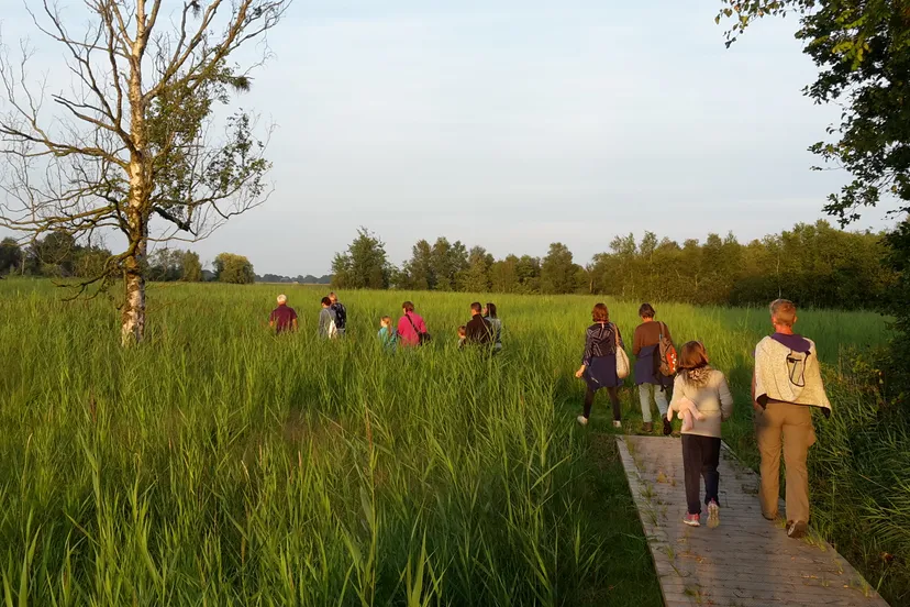 bouwe groep avondzon wandel pers
