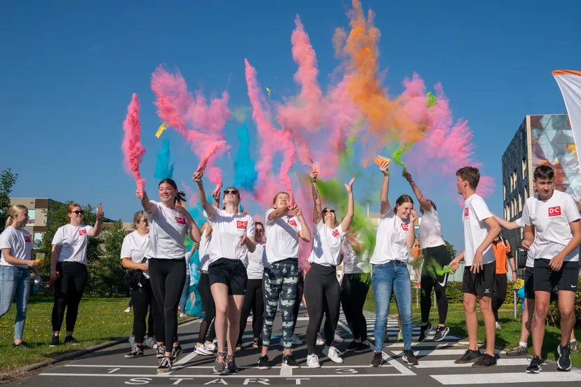 color run drenthe college meppel