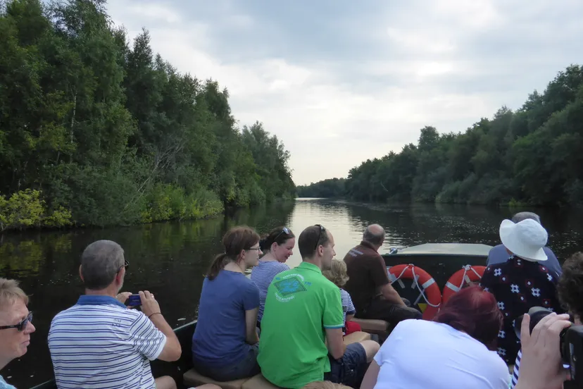 excursieboot inkijk open water