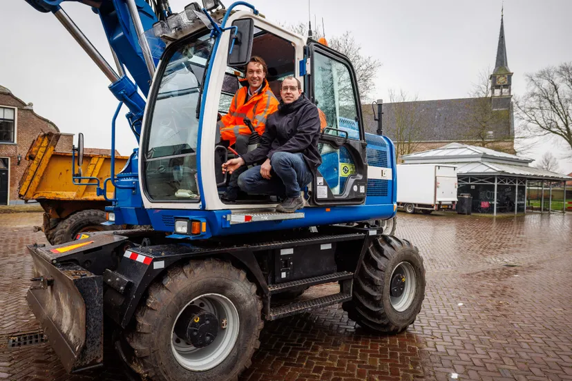 herinrichting marktplein oldemarkt