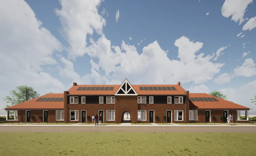 impressie nieuwbouw scheerwolde 1 bo architecten web