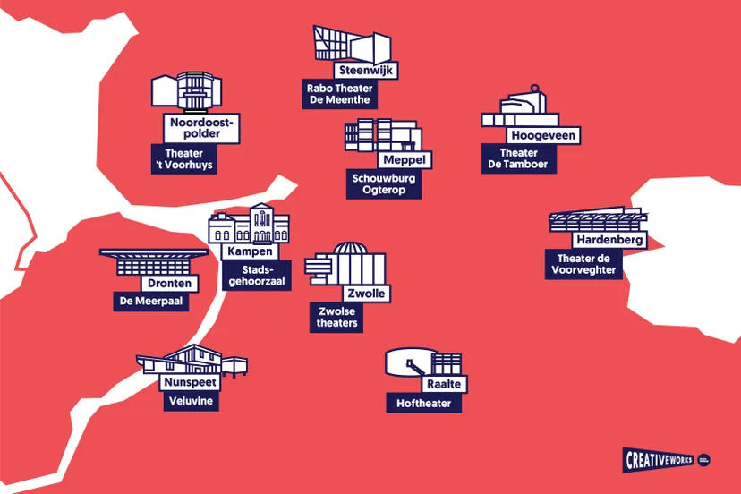 kaart theater goed voor elkaar regio zwolle