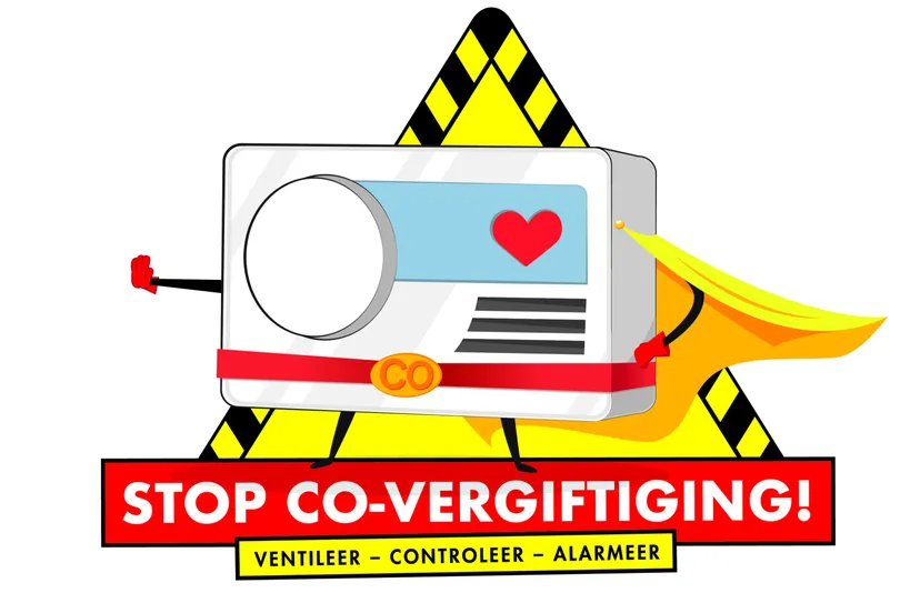 logo stop co vergiftiging
