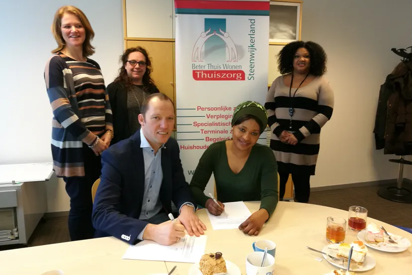 myriam tekent bbl contract beter thuis wonen