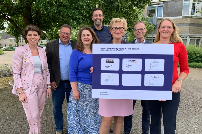 ondertekening convenant praktijkroute noord veluwe