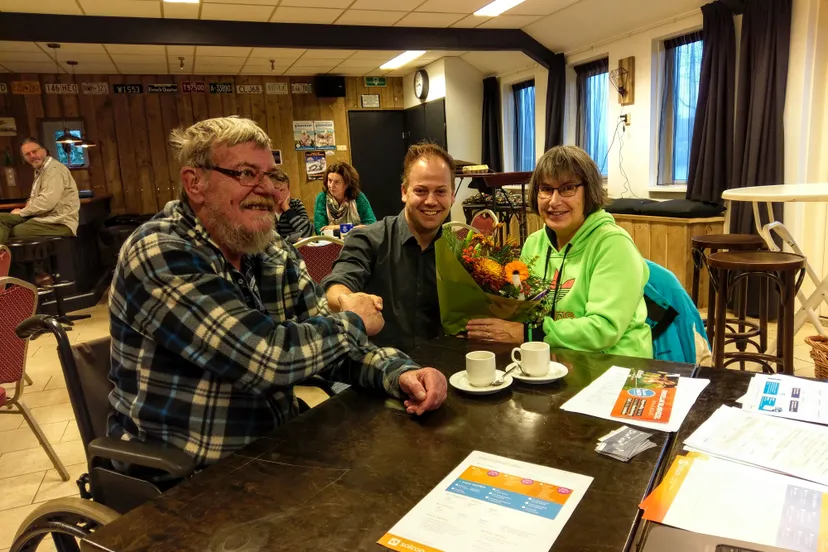 thom de vries 100e aanmelding 1