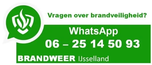 whatsapp service brandweer ijsselland