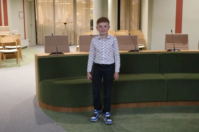 nieuwe kinderburgemeester tobias van der velde