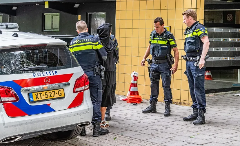 aanhouding na steekpartij