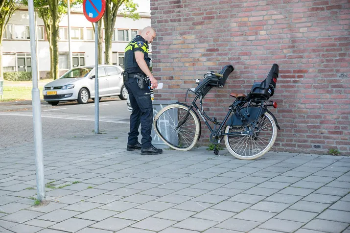 aanrijding fietsster