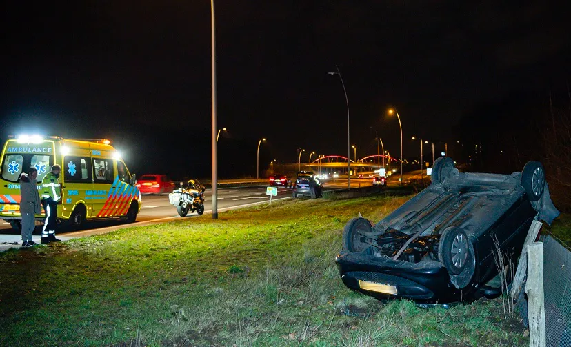 auto slaat over de kop n261 jack brekelmans