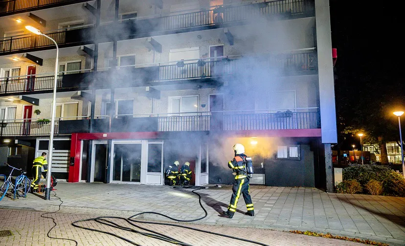 brand flat mendesolstraat