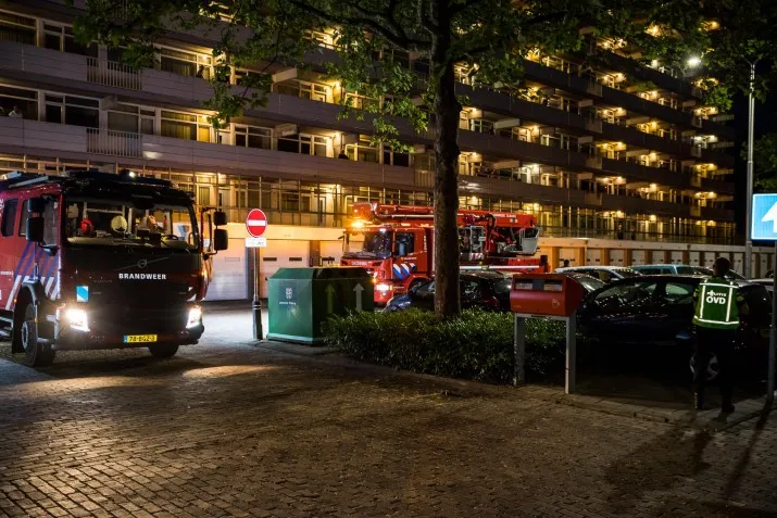 dode bij brand in flat tilburg
