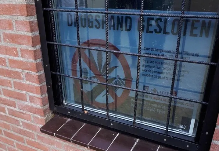 drugspand gesloten tilburg