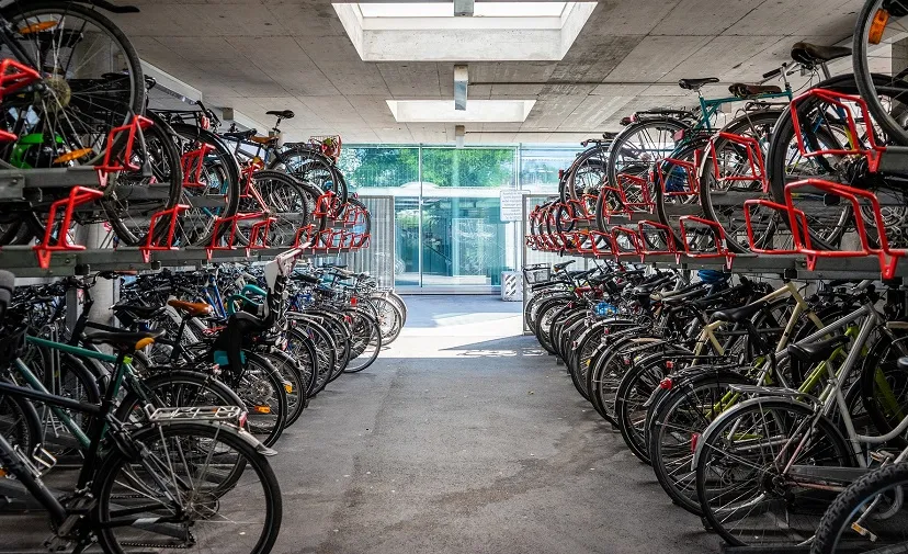 fietsenstalling nieuw