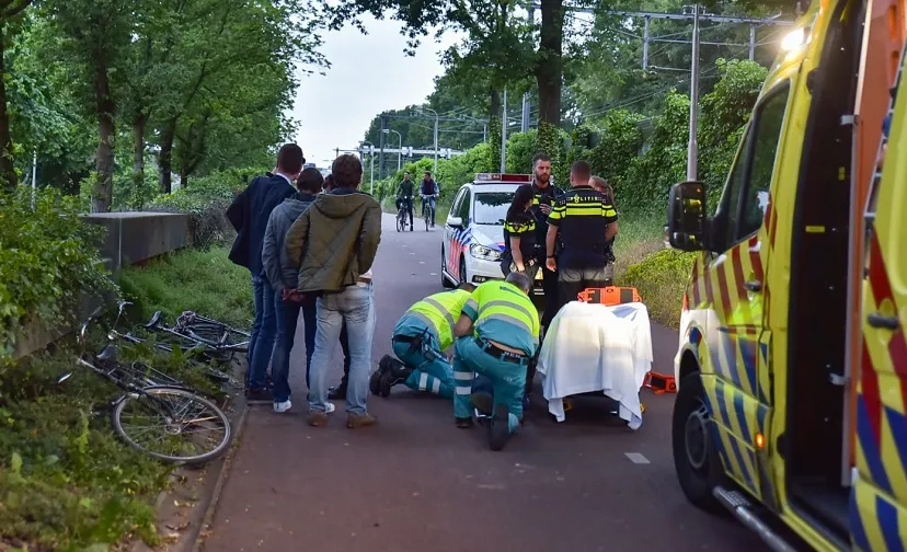 fietsers gewond