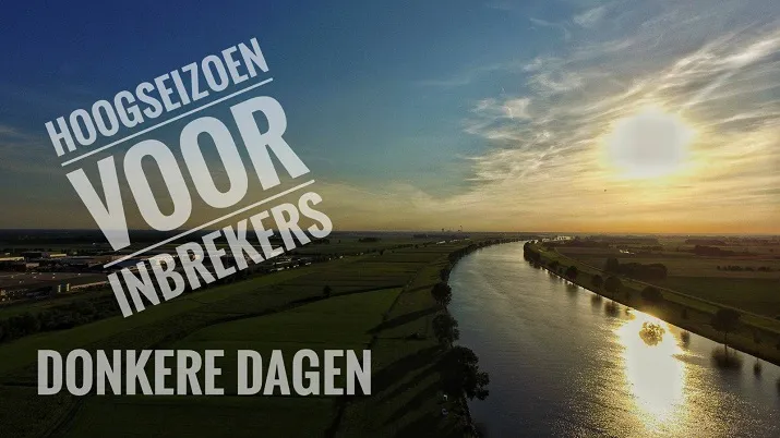 hoogseizoen voor inbrekers