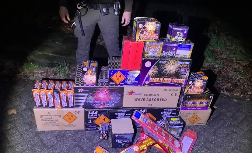 inbeslagname vuurwerk