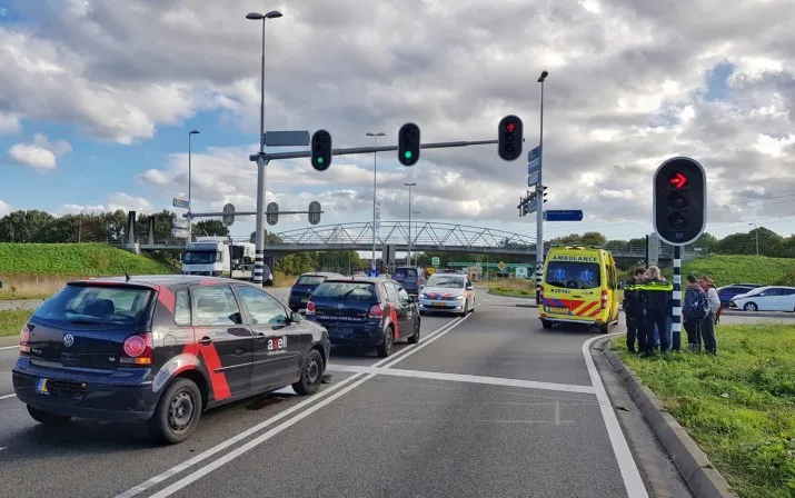 kop staart botsing bechtweg