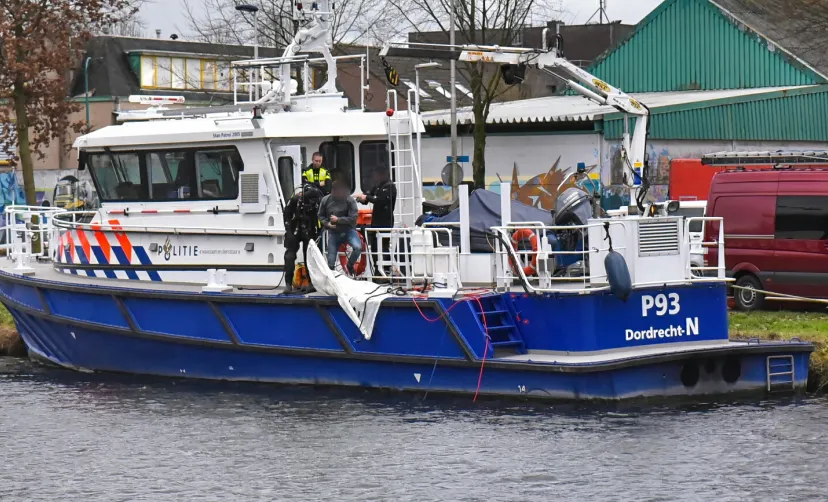 lichaam in kanaal tilburg