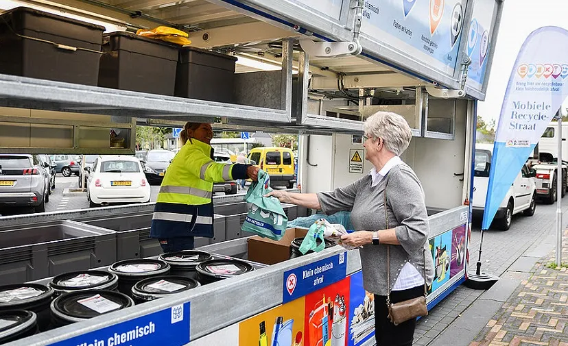 mobiele recyclestraat twee 1ffc2f0673