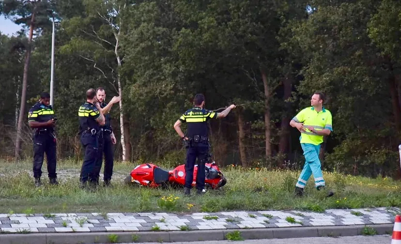 motorrijder gewond