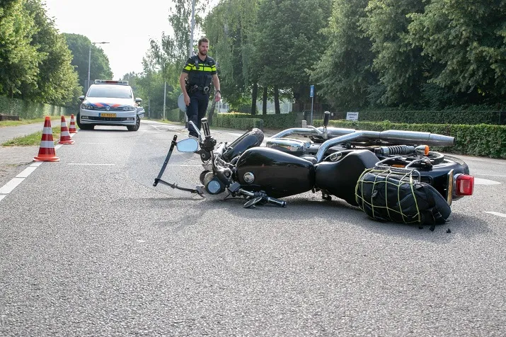 motorrijdster gevallen gilzerbaan