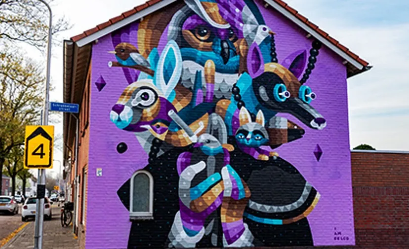 muurschildering textielstraat 953d781e38