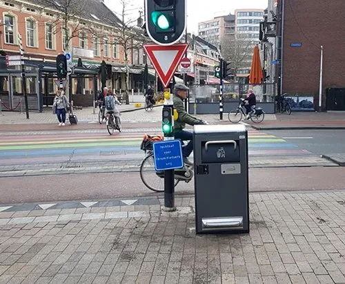 nieuwe vuilnisbakken