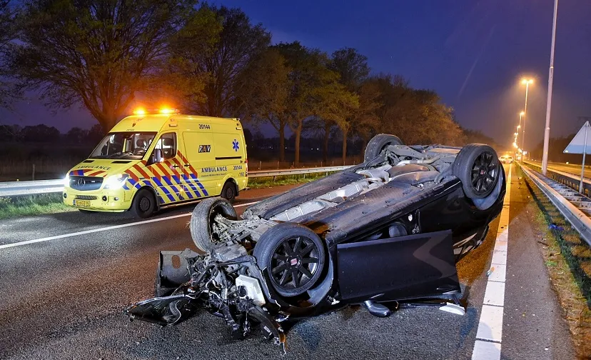 ongeluk a58 moergestel