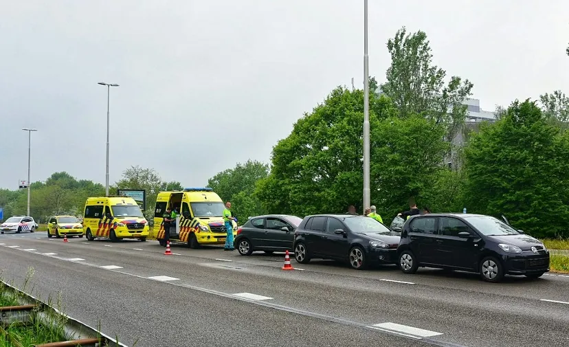 ongeluk ringbaan zuid tilburg