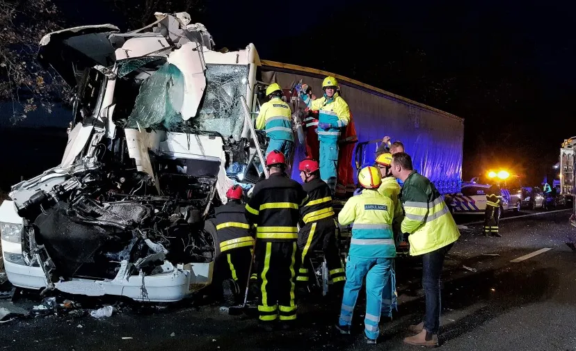ongeluk vrachtwagen a58 moergestel
