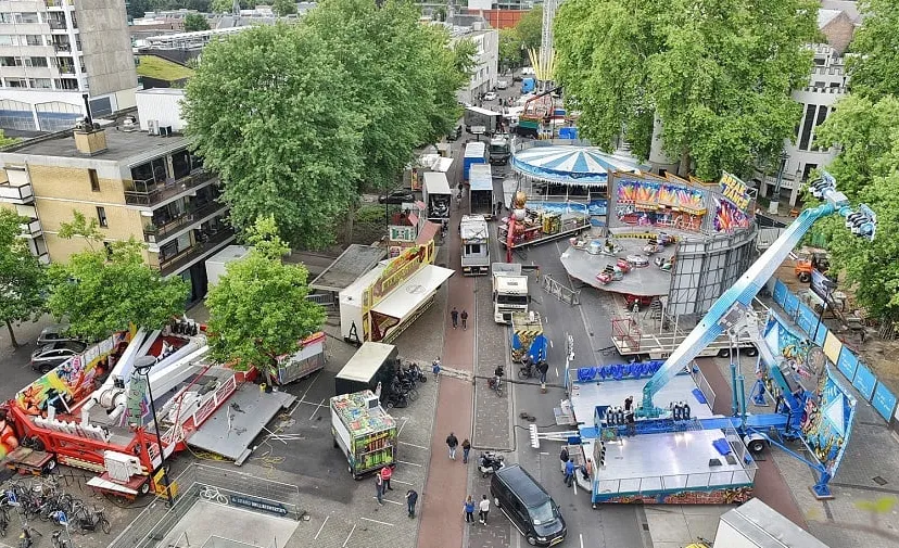 opbouw kermis