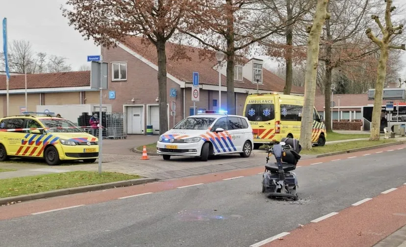 scootmobiel vuilniswagen 1