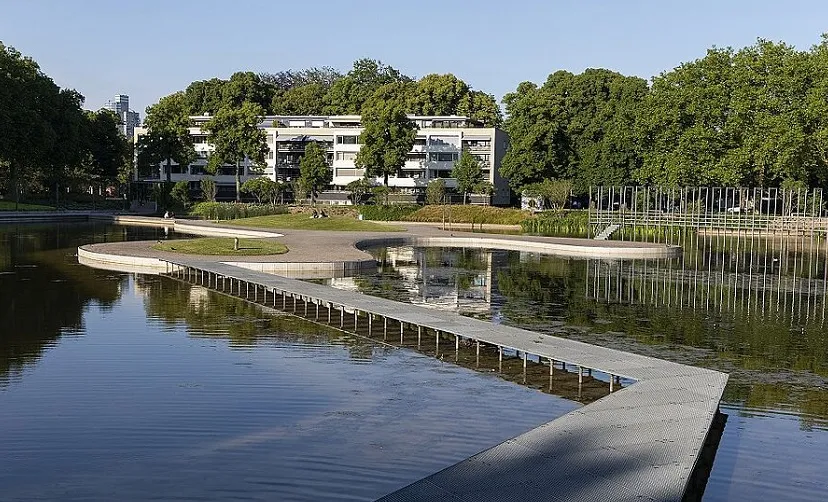 vijver kromhoutpark c1d100ec25