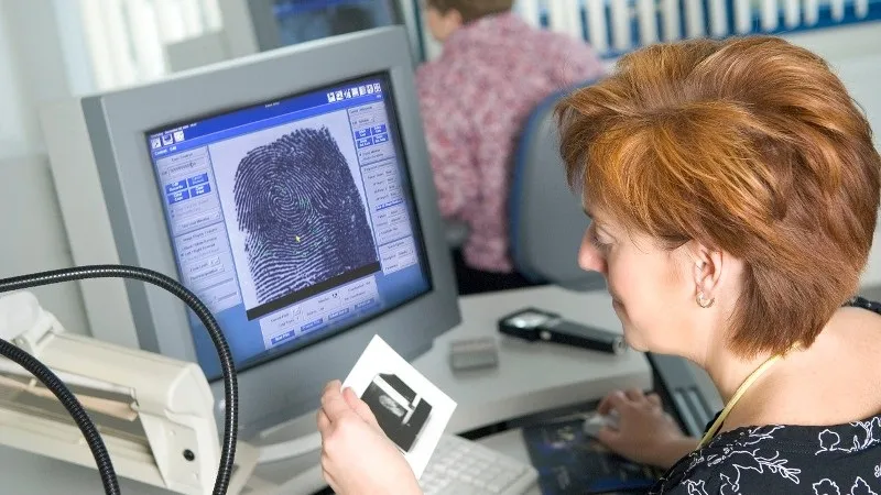 vingerafdrukken bekijken en vergelijken in een database