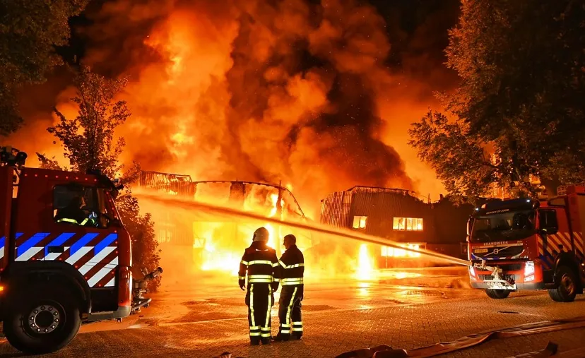 zeer grote brand
