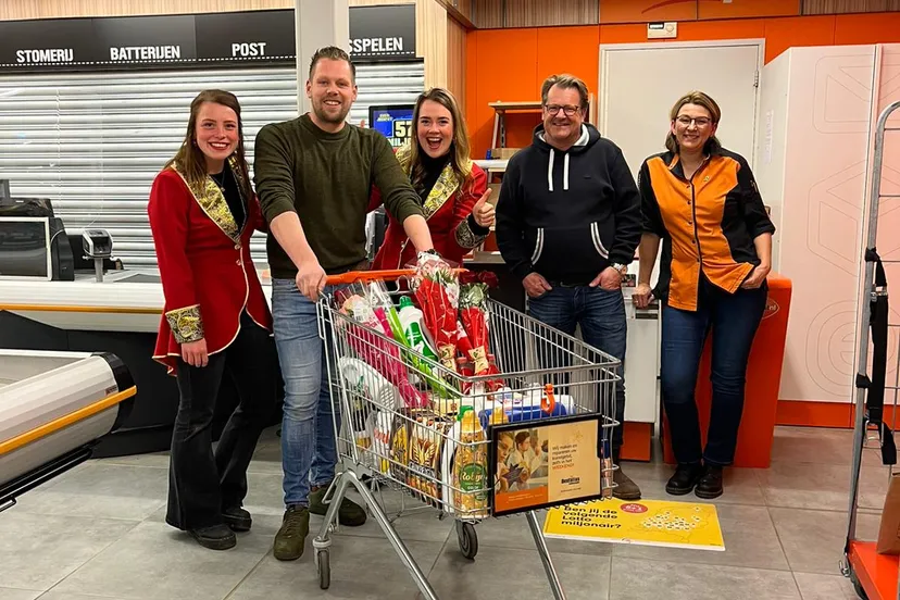 1 minuut winkelen bij de coop