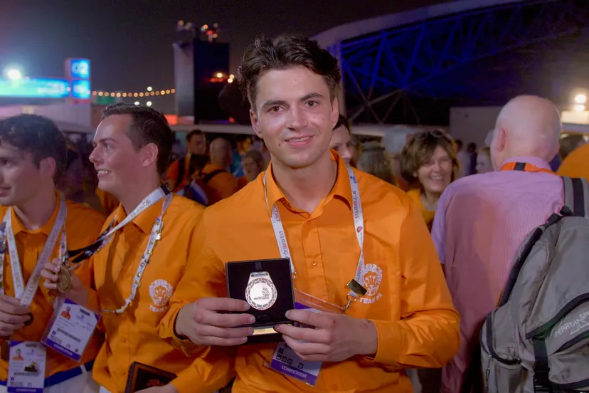 brent koekkoek met medal of excellence