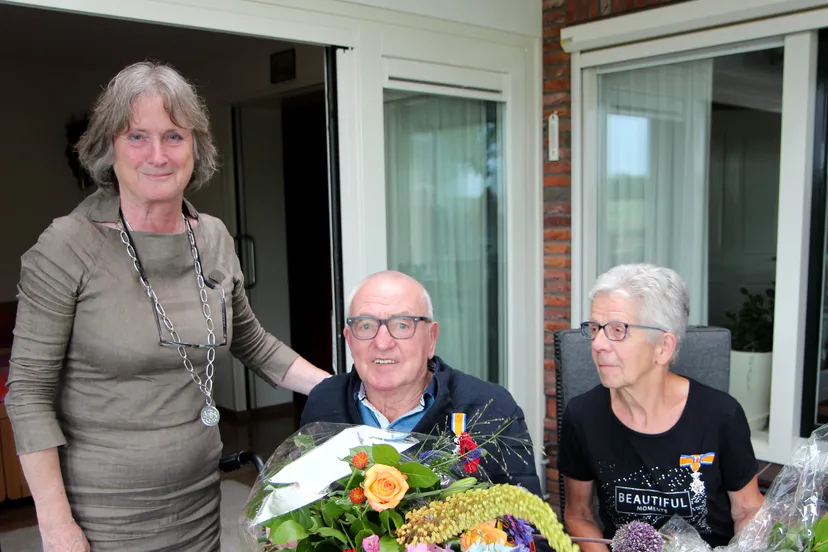 echtpaar rikhof en burgemeester hermans