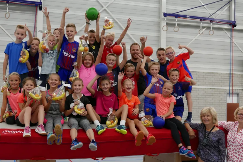 groepsfoto eerste gymles e1535981728101